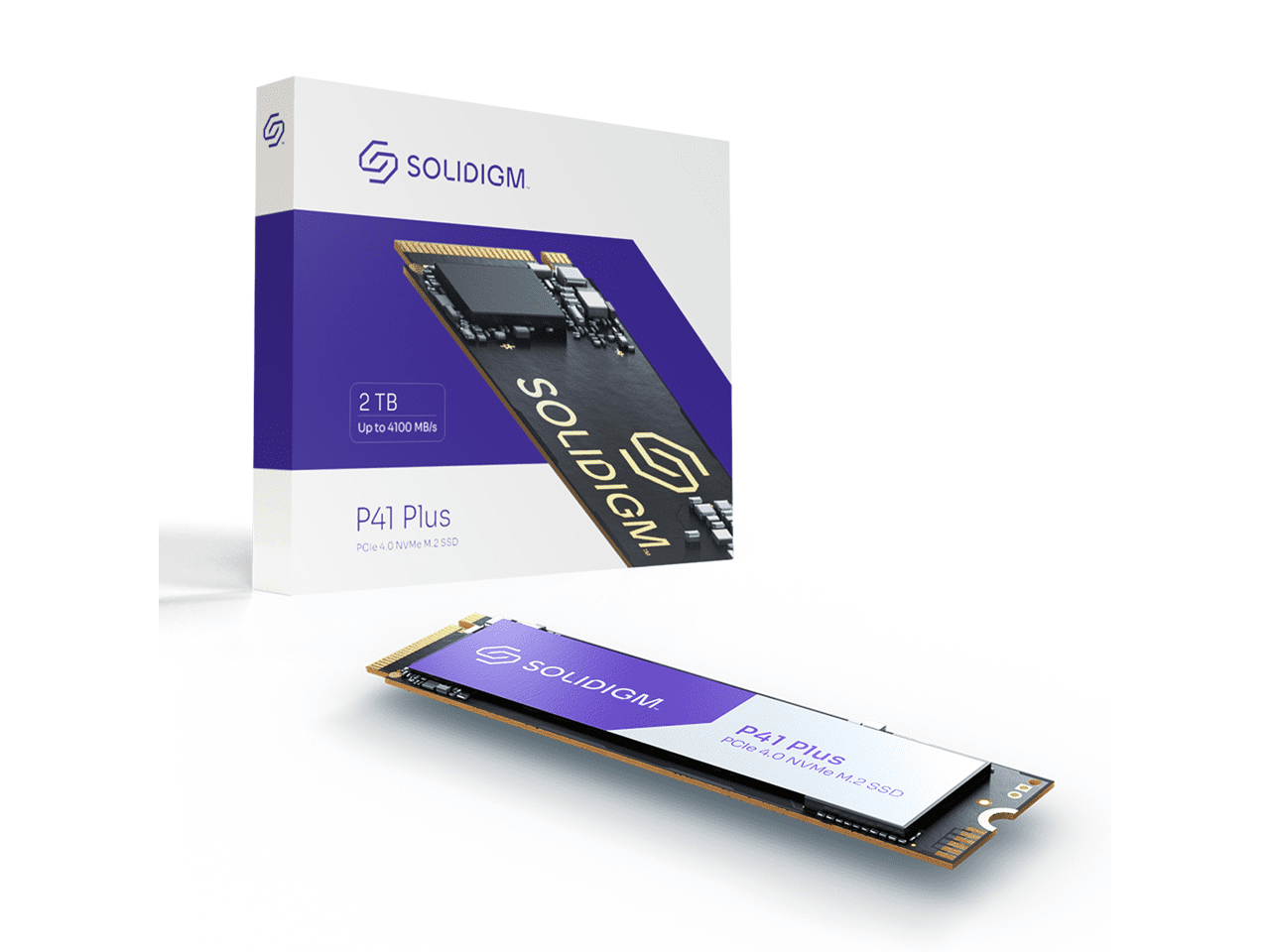 Solidigm P41 Plus 2TB M.2 NVMe Internal SSD - Thumbnail 2