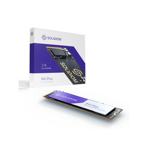 Solidigm P41 Plus 2TB M.2 2280 PCIe 4.0 NVMe Gen4 Internal Solid State Drive (SSD) SSDPFKNU020TZX1