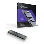 SolidigmTM P44 Pro Series 512GB PCIe GEN 4 NVMe 4.0 x4 M.2 2280 3D NAND Internal Solid-State Drive, Read/Write Speed up to 7000MB/s and 4700MB/s, SSDPFKKW512H7X1...