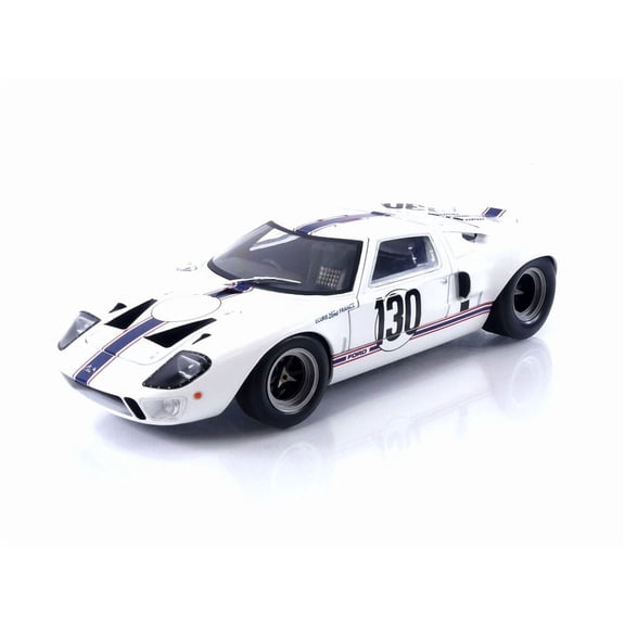 Ford GT40 MK1 #130 Henri Greder - Jean-Michel Giorgi "Targa Florio" (1967) "Competition" Series 1/18 Diecast Model Car by Solido