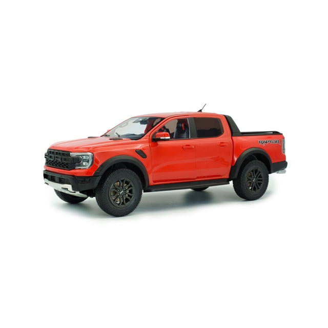Solido 1:18 Scale Ford Ranger Raptor Orange Raptor 2024 Diecast Model ...
