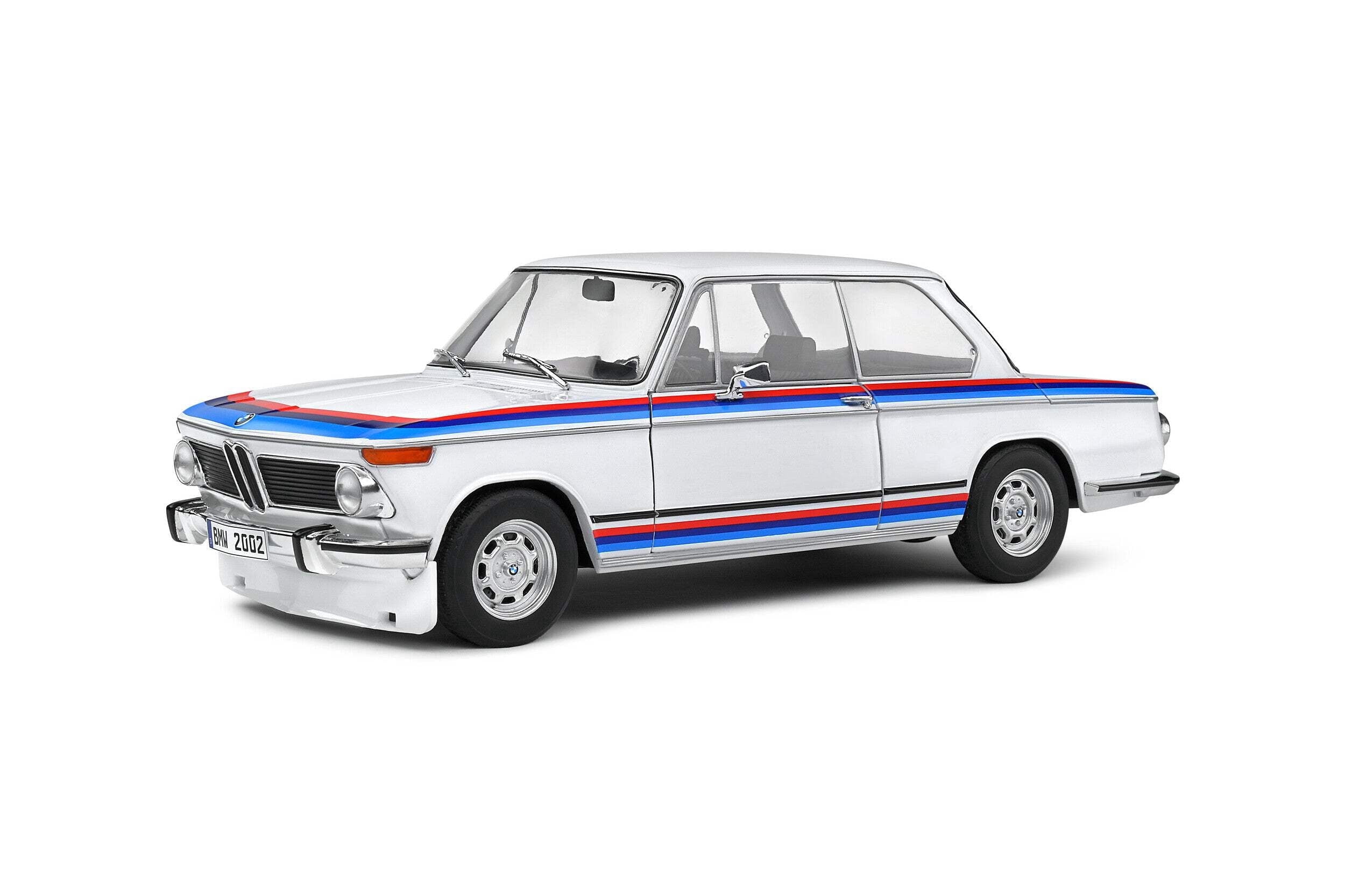 Solido BMW 2002 Tii Turbo Evocation Diecast Model Car 1:18 Scale White