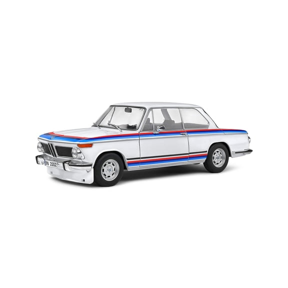 Solido BMW 2002 Tii Turbo Evocation Diecast Model Car 1:18 Scale White