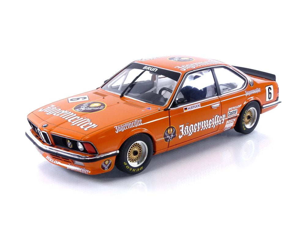 BMW M 635 CSi ミニカー 1/43 バーガンディ Solido 1984 BMW 635 CSI (E24) Jagermeister Orange #6 H.Stuck