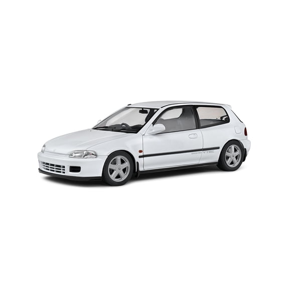 Solido 1:18 Scale Honda Civic (EG6) White 1991 Diecast Model S1810401