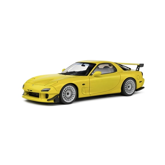 Solido 1:18 Scale Mazda RX7 FD3RS Streetfighters Yellow Diecast Model Car (S1810603)