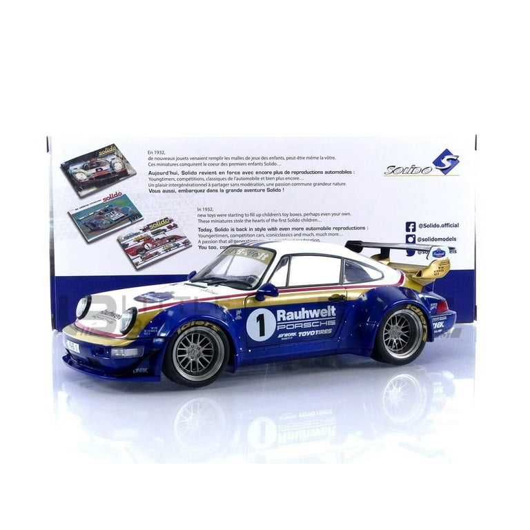 RWB Porsche 964, weiß / blau, Rauh-Welt | Modelsnavigator.com