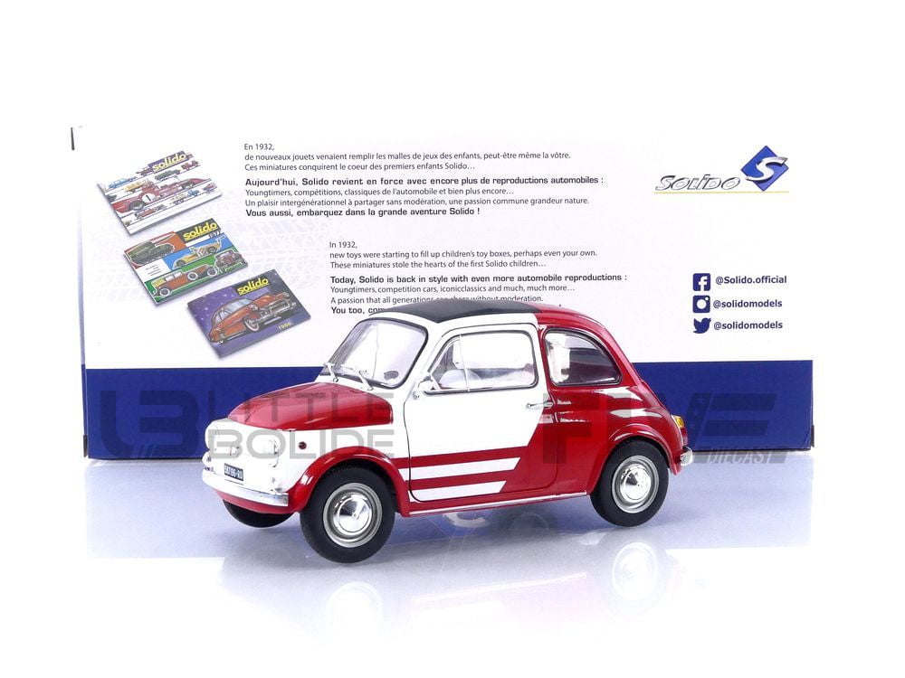 Solido - FIA 500 Turbina Tribute - 1965-1/18 - Walmart.com