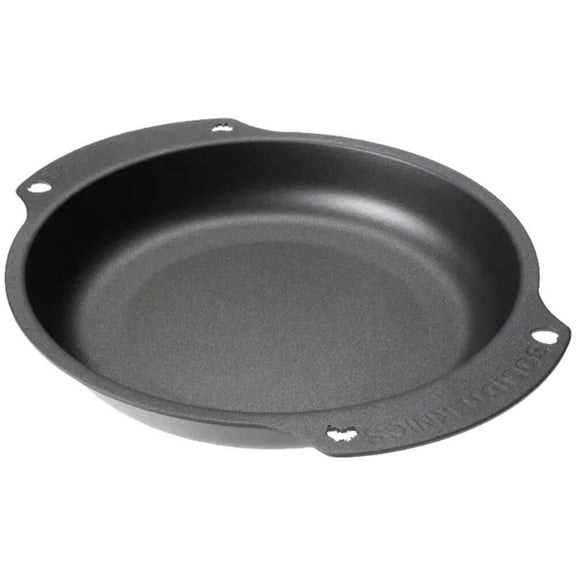 Solidteknics QL224D 9.5 inch AUS-ION Lightning Oven-To-Table Dual Handle Wrought Iron Pan