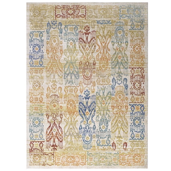 Centehua Distressed Southwestern Aztec 8x10 Area Rug-R-1119A-46