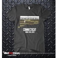 thumbnail image 1 of Connecticut State Beer Typography T-Shirt - Black Small | Ringspun Cotton, 1 of 3
