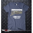thumbnail image 1 of Connecticut State Beer Typography T-Shirt - Navy 3XL | Ringspun Cotton, 1 of 3