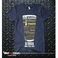 thumbnail image 1 of GEORGIA Beer Shirt | Typography Print | Beer Lover Gift | Vintage Navy Blue T-Shirt X-Large-T-H, 1 of 2