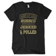 thumbnail image 1 of Meat Rubbed Beer Shirt - Dark Heather Gray, 2X | Typography Print Beer Lover Gift, 1 of 2