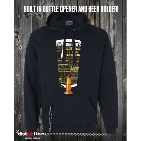 NORTH CAROLINA Beer Shirt, Typography Print, Beer Lover Gift, Vintage, Black Small-T-H