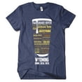 thumbnail image 1 of Ohio Craft Beer Typography T-Shirt - Vintage Navy Blue, Small Size | Custom Christmas Gift, 1 of 2