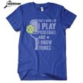 thumbnail image 1 of Pickleball T-Shirt - Funny Pickleball Tee - Navy, Large, 1 of 3