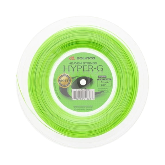 Solinco Hyper-G Soft Tennis String Reel 16L-1.25mm 660ft