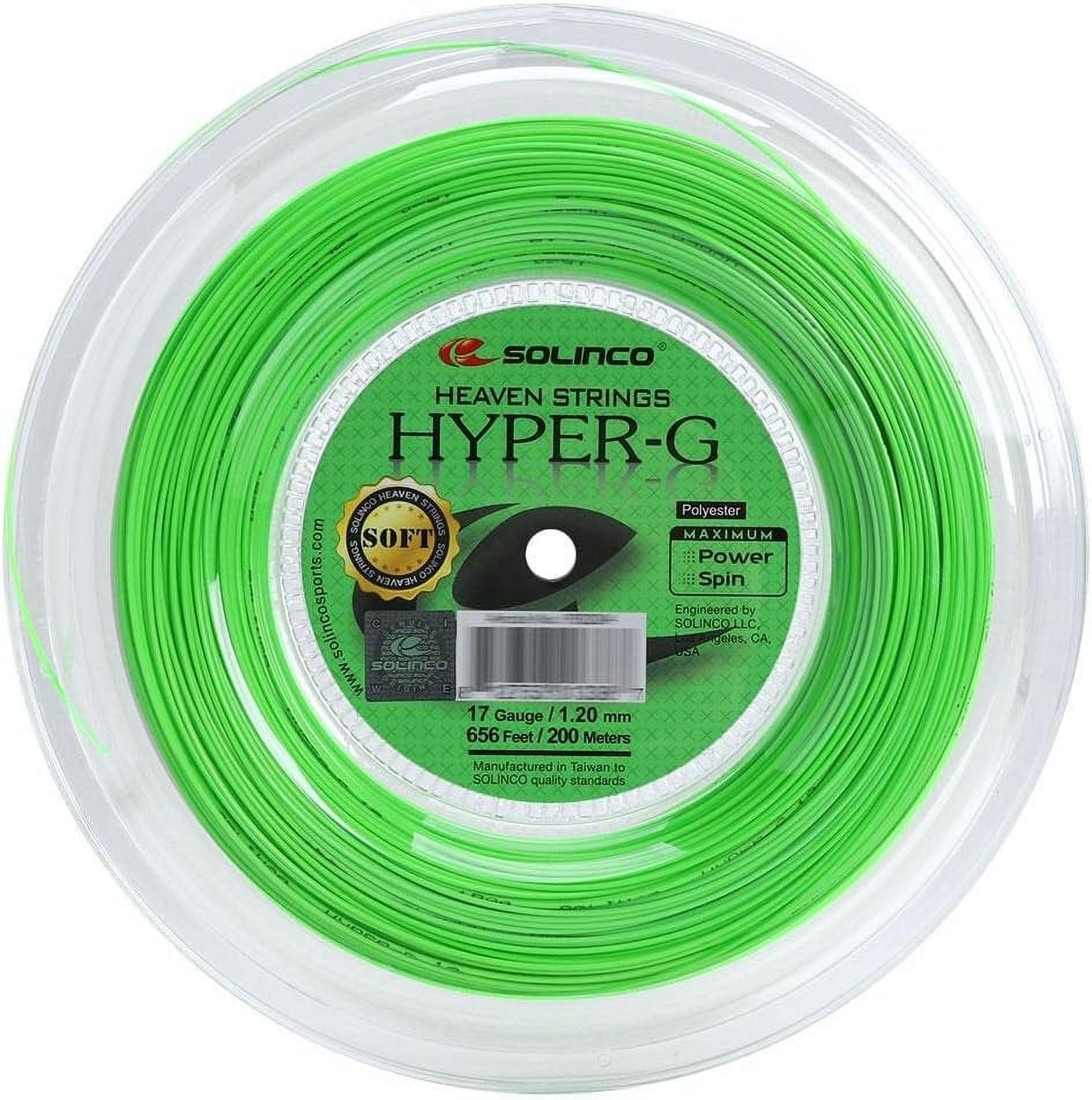 Solinco HyperG Soft Tennis String Reel,16L