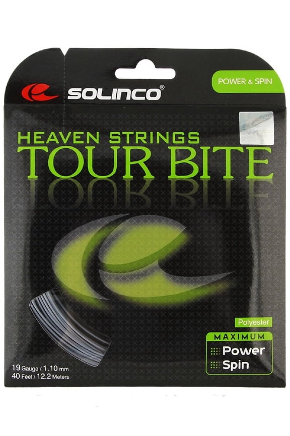 Tour Bite 19-1.10mm Tennis String Silver 2-Sets