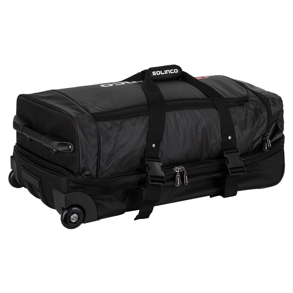Solinco Tour Tennis Travel Bag with Wheels Black ( OS )