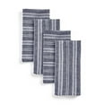 thumbnail image 1 of Solino Home Linen Napkins Set of 4 - 100% Pure Linen Chelsea Stripe Navy and White Cloth Dinner Napkins 20 x 20 Inch for Summer, Fall, Autumn - Handcrafted and Machine Washable, 1 of 6