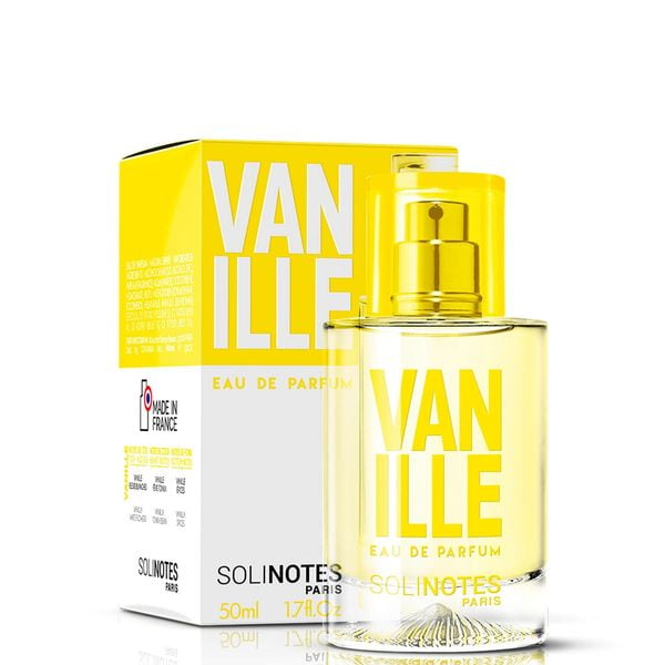 SOLINOTES Vanilla Perfume for Women - Eau De Parfum | Delicate Floral and  Soothing Scent - Made in France - Vegan - 0.5 fl.oz