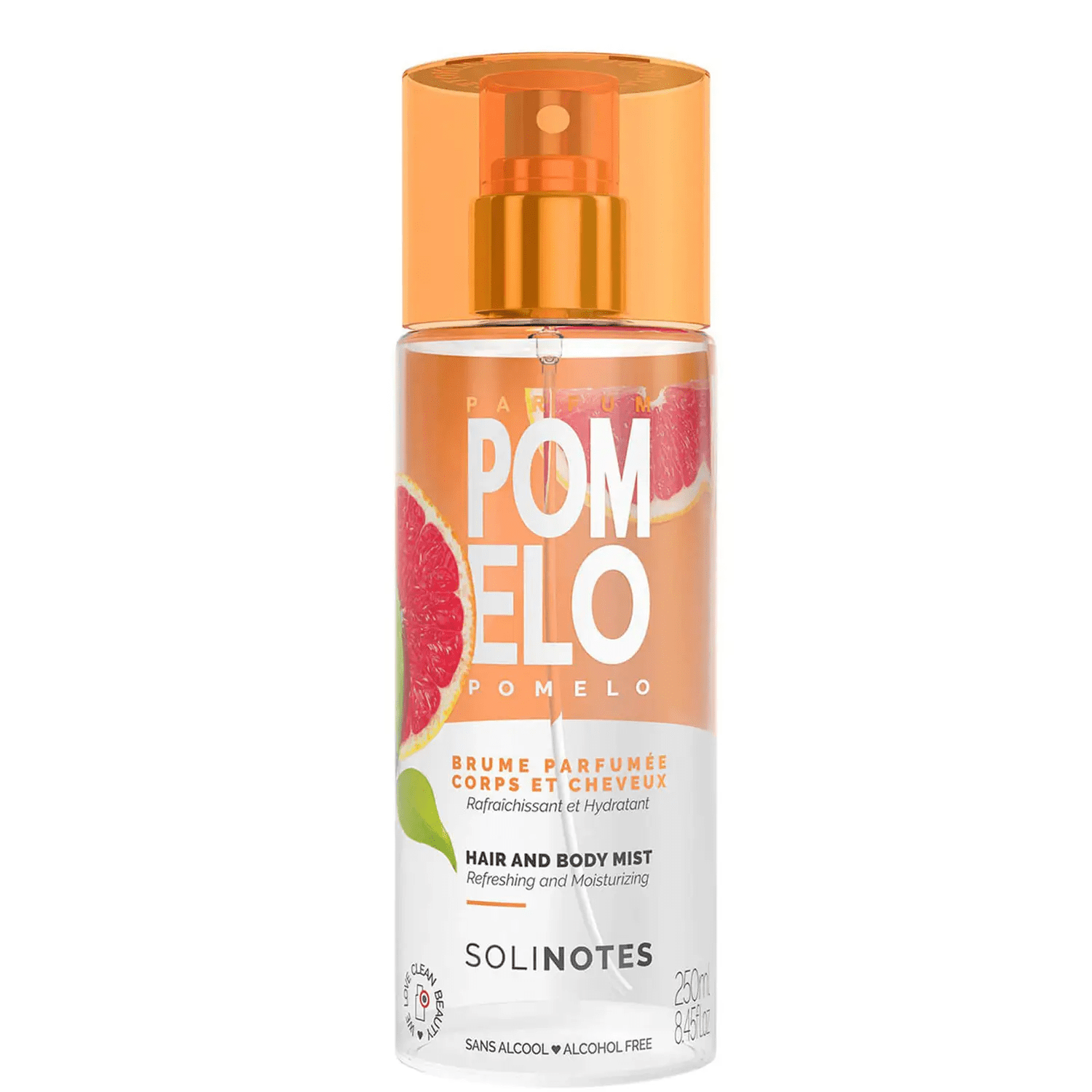 Solinotes Women's Hair and Body Scented Spray Pomelo Parfum 8.45 Fl