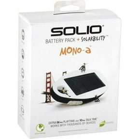 Solio Mono-A Hybrid Solar Charger - High Efficiency - Lithium-Ion Battery Pack