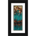 thumbnail image 1 of Solis, Luis 13x32 Black Ornate Wood Framed with Double Matting Museum Art Print Titled - The Mirror I, 1 of 4