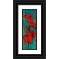 thumbnail image 1 of Solis, Luis 7x14 Black Ornate Wood Framed with Double Matting Museum Art Print Titled - Delights of the Heart II, 1 of 4