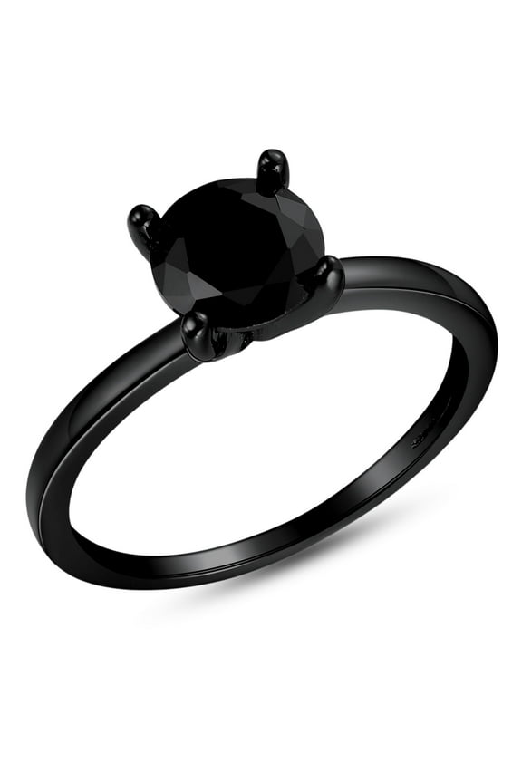 Envy Solitaire 1.25 Ct Engagement Ring for Women Promise Ring for Her Cubic Zirconia Sterling Silver Ginger Lyne