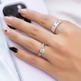 thumbnail image 1 of Solitaire Brilliance 2.00CT Round Moissanite Solitaire Engagement Ring 10k White Gold, Ring Size 10.5, 1 of 6