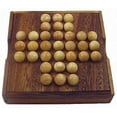 thumbnail image 1 of Solitaire Marble - Wooden Brain Teaser Game, 1 of 1
