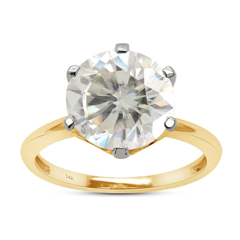 9.5 mm moissanite top