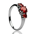 thumbnail image 1 of Solitaire Wedding Ring,Ruby Wedding Ring,Ladies Wedding Ring,Anniversary Ring,Titanium Ring,CZ Ring, 1 of 4