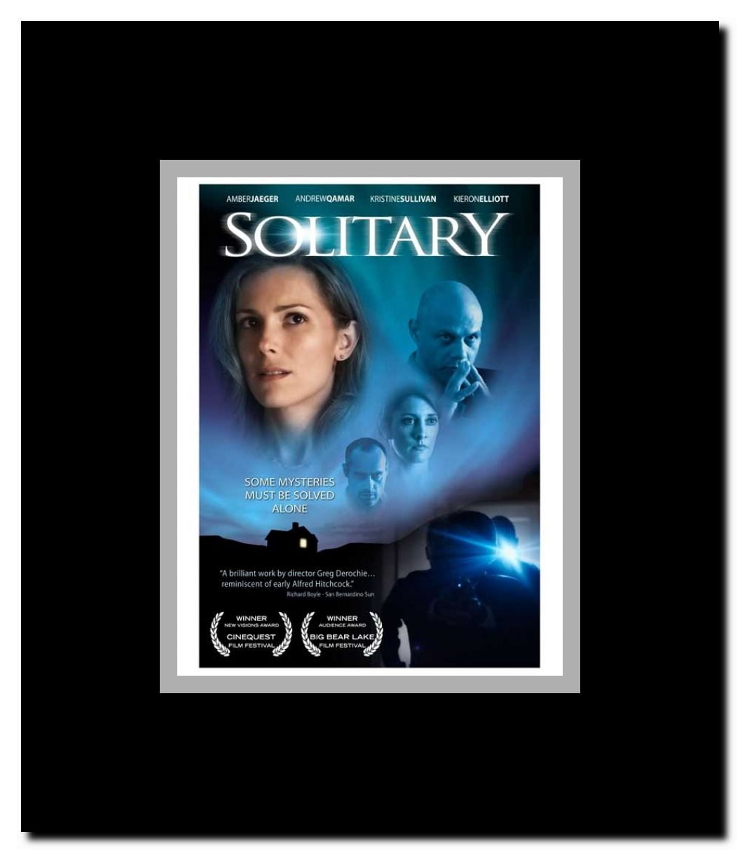 Solitary Framed Movie Poster