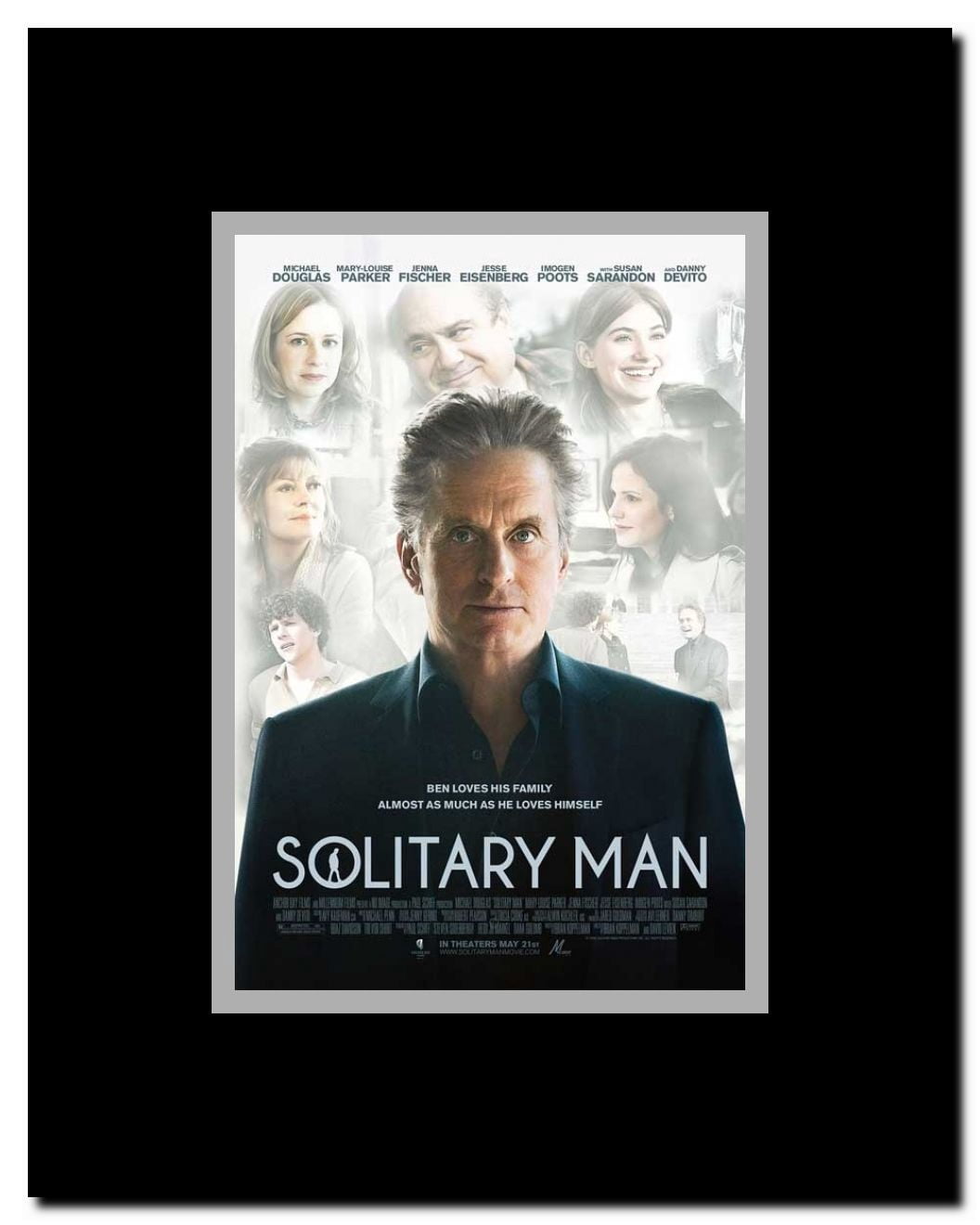 Solitary Man Framed Movie Poster
