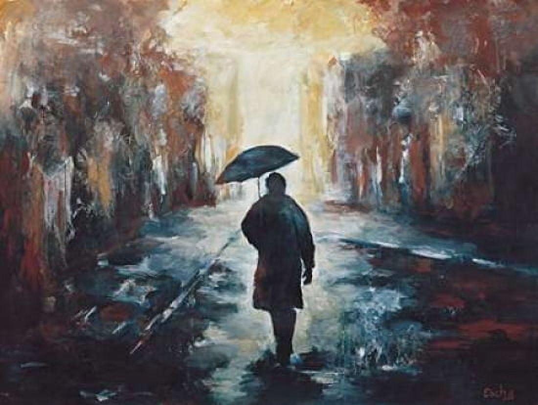 Solitude Canvas Art - Escha van den Bogerd (18 x 24)