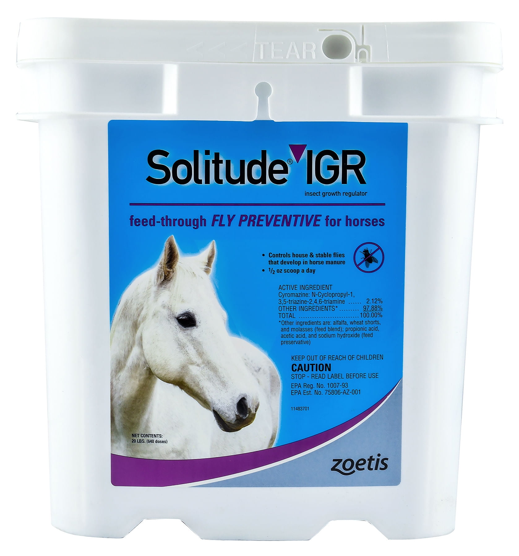 Solitude IGR Feed Through Fly Preventive 20 lb - Walmart.com