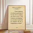 thumbnail image 1 of Solitude Quote Wall Art Print, Unframed Paper Poster 11x14in, 1 of 4