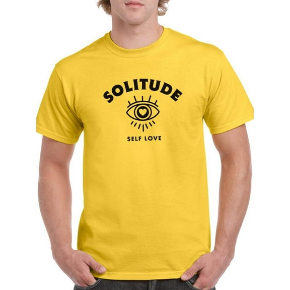 Solitude Self Love T-Shirt Men -Image by Shutterstock, Male Small