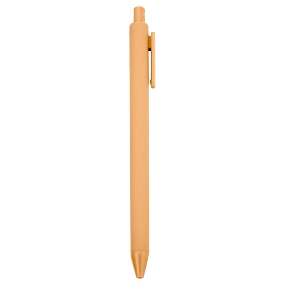 Solivara 1.0Mm Medium Point Cute Ballpoint Pen Retractable Smooth Writing For Bridal Shower And Office (Orange,5.67*0.39in)