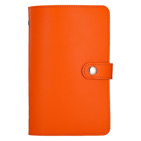 Solivara 100 Envelope Savings Challenge Book, A5 Budget Planner Savings Challenges Organizer Folder Easy And Fun Way To Save(Orange,4.92*7.28in)