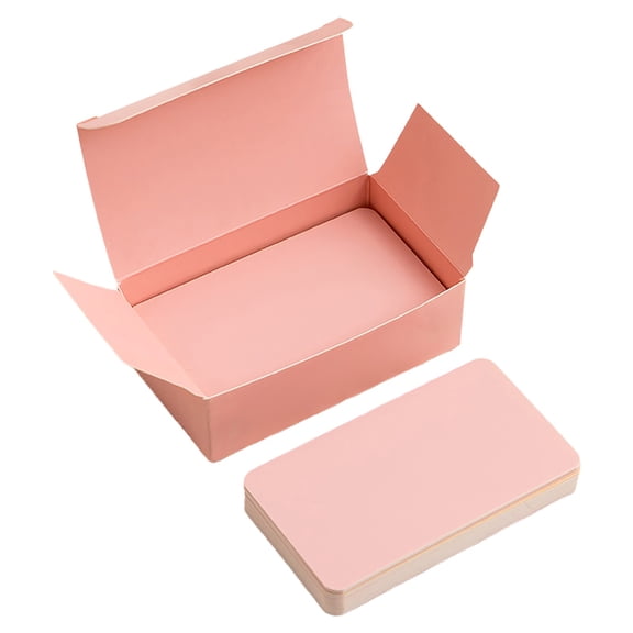 Solivara 100 PCS Blank Index Cards 3.5x2 Inch Colors For Study Cards Business Use(C,3.54*2.05in)