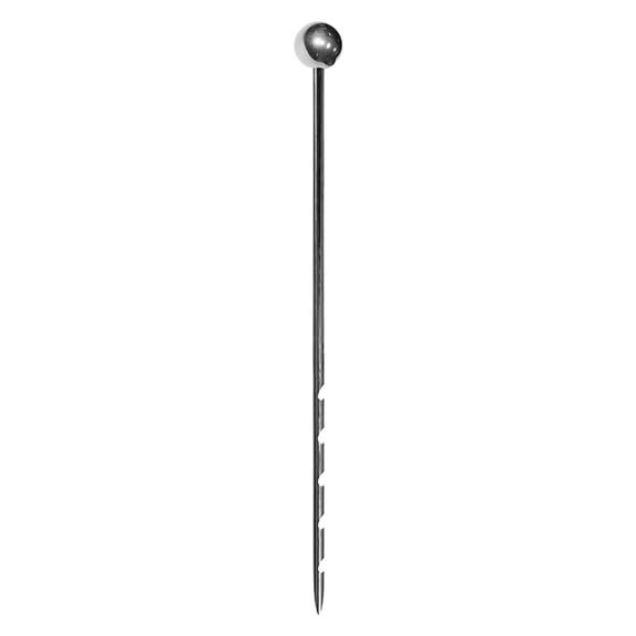 Solivara 14 Inch Stainless Soil Probe Rod Detachable For House Plant Garden Soil And Temperature Measuring Metal(Silver,One Size)