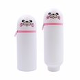 thumbnail image 1 of Solivara 2 In 1 Animal Silicone Pencil Case Portable Desk Organizer For Home (H,One Size), 1 of 6