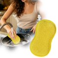 thumbnail image 1 of Solivara 2025 Reusable Non Scratch Microfiber Scrub Sponge For Kitchen Random Color(Yellow,3.94*6.30in), 1 of 3