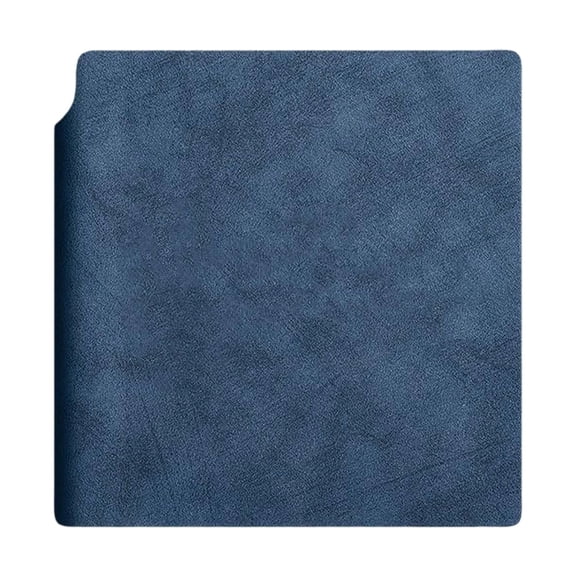 Solivara 4.13x4.13 Inch Blank Pocket Notebook Stamp Collecting Journal Travel Keepsake Book For Memories(Blue,4.13*4.13in)