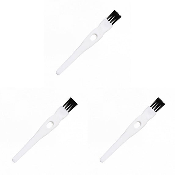 Solivara 4.3 Inch Nylon Cleaning Brushes For Precision Cleaning Of Mug Lid Lamp And Small Appliances(B*3,4.33*0.55 in)